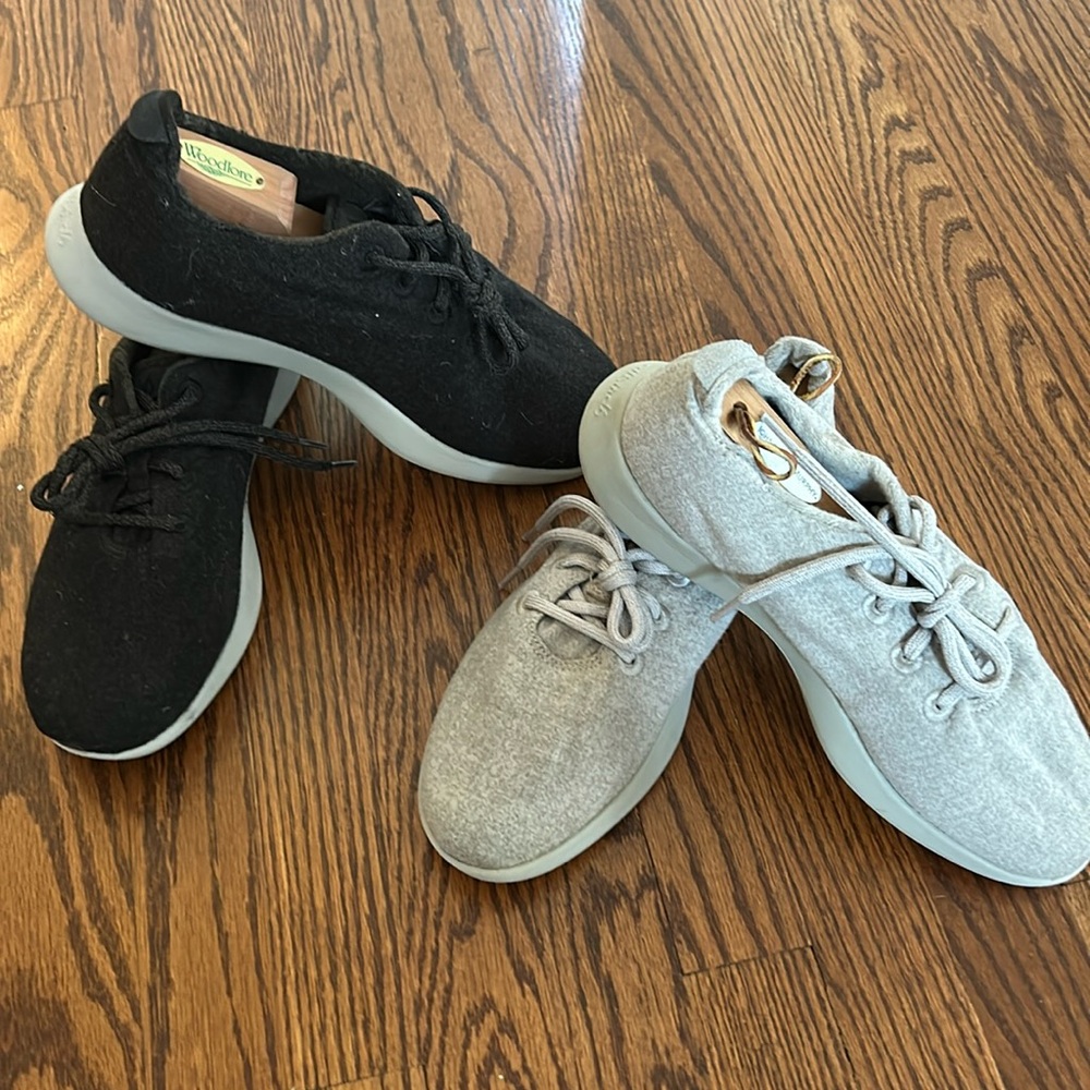 2 pair of Allbirds wool joggers